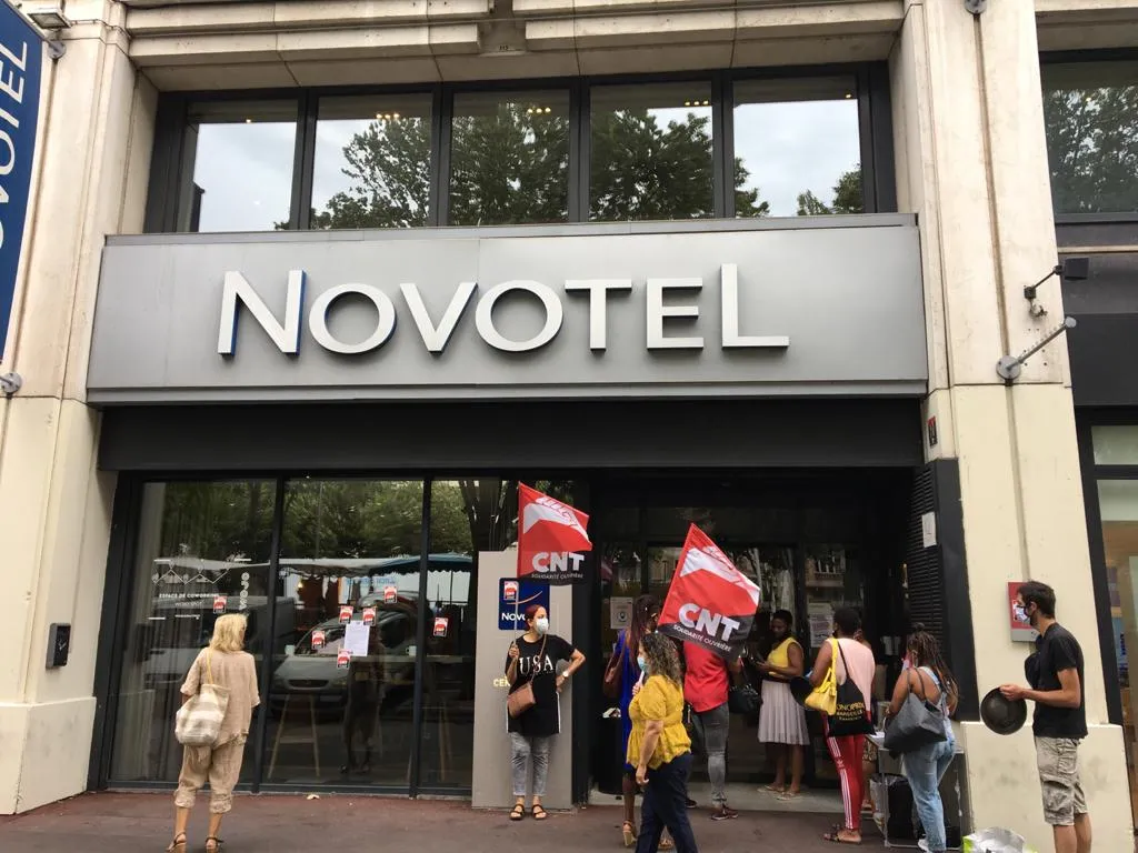 Grève des femmes de chambre sous-traitées du Novotel Prado (Marseille 08°) contre la répression et le vol d’heures !