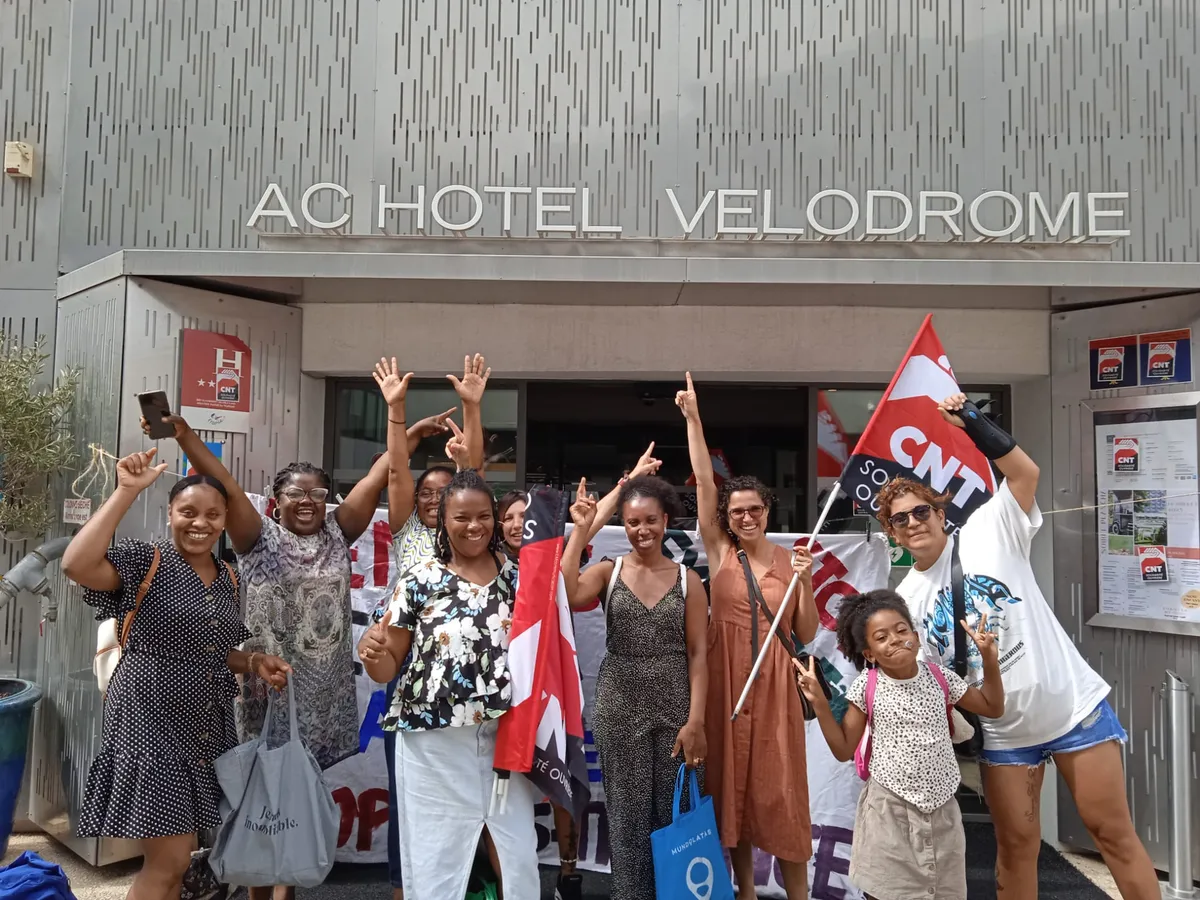 La grève a payé à l'AC Marriott Hotels Vélodrome Marseille !