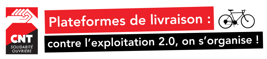 Livreurs, c'est un contrat de travail ! Organisons-nous pour obtenir nos droits !