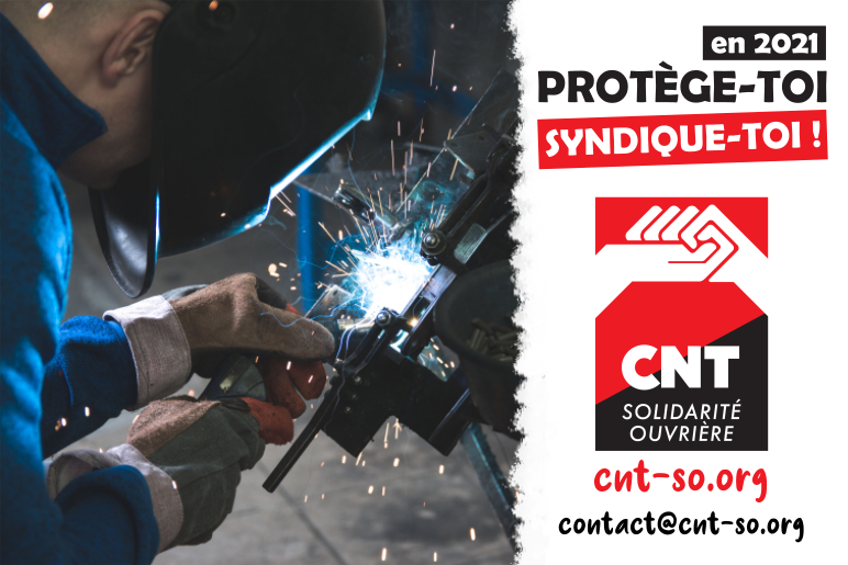 Dans l'industrie, on s'organise avec la CNT-SO !