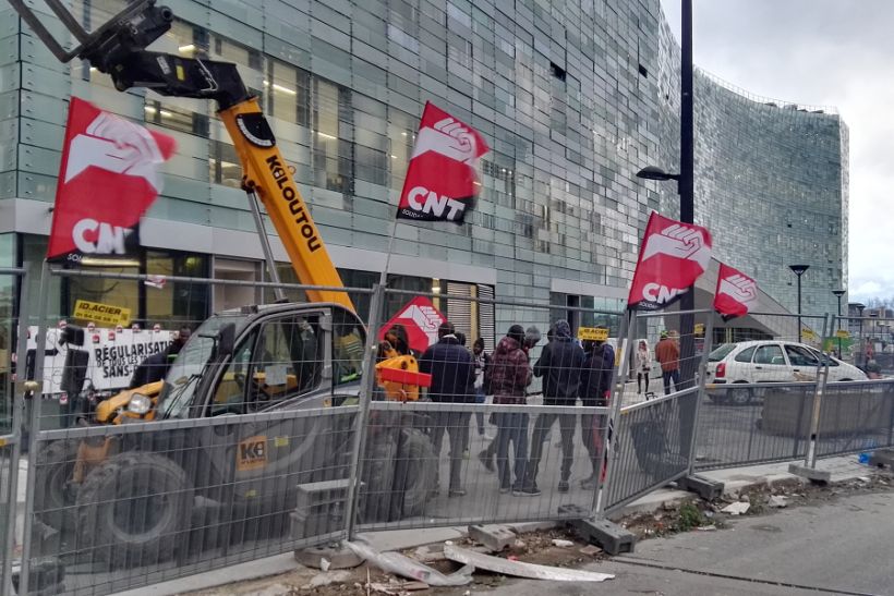 L'occupation du chantier du Monde devant les Prud'hommes