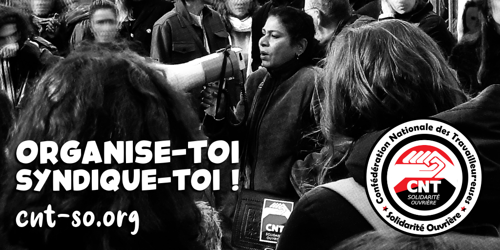En 2026, on s'organise avec la CNT-SO !