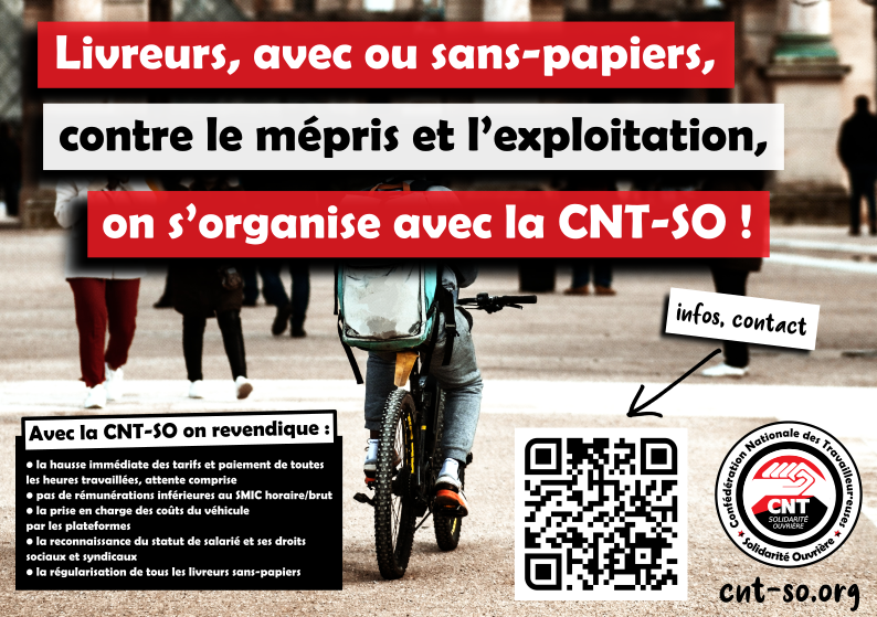 Scrutin ARPE, pour les livreurs : l’essentiel sera de lutter !