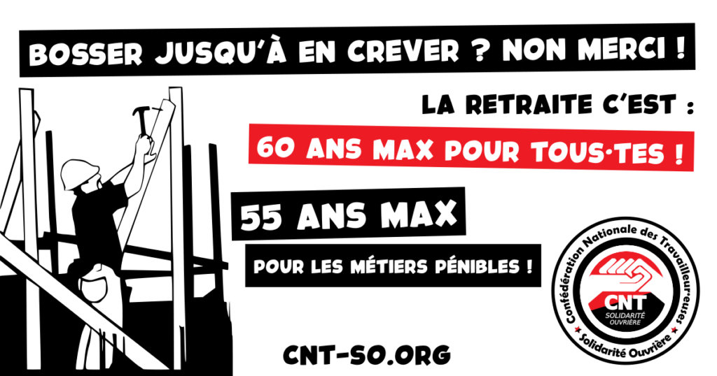 Retraites : un seul chemin la lutte !
