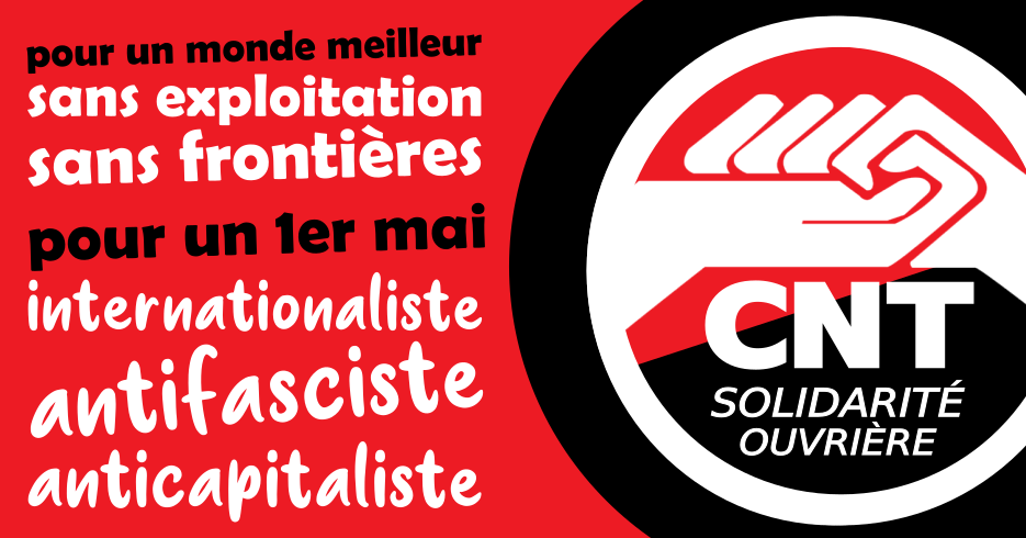 1er mai 2022, journée internationale de lutte de tous·tes les travailleur·euses !